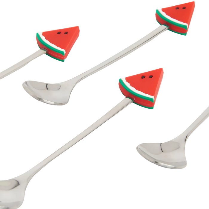 4-Pcs Teaspoon Watermelon  Design