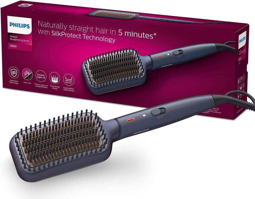 Philips Heated Straightening Brush BHH885