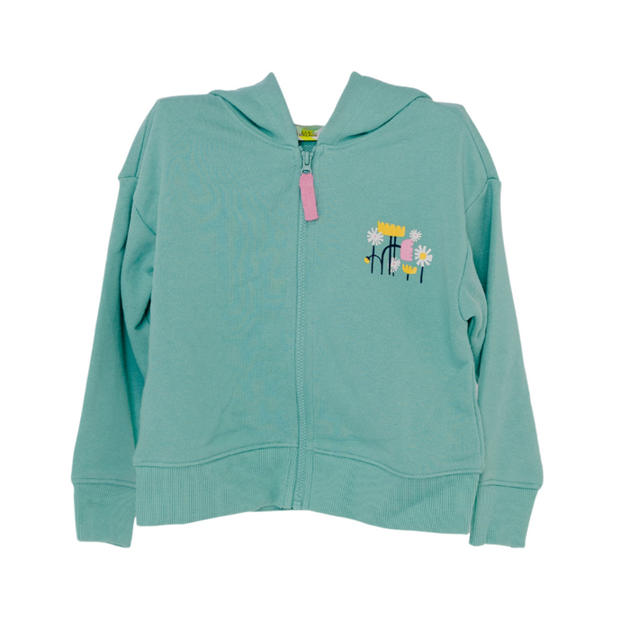 Epic Threads - Toddler Girls Flower Market Zipper Terry Hoodie Aqua Edge (3)