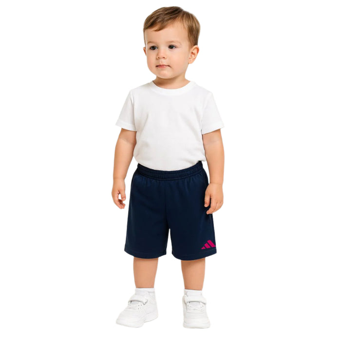 Adidas Toddler Boys - Bold Short Navy/Red (Small)