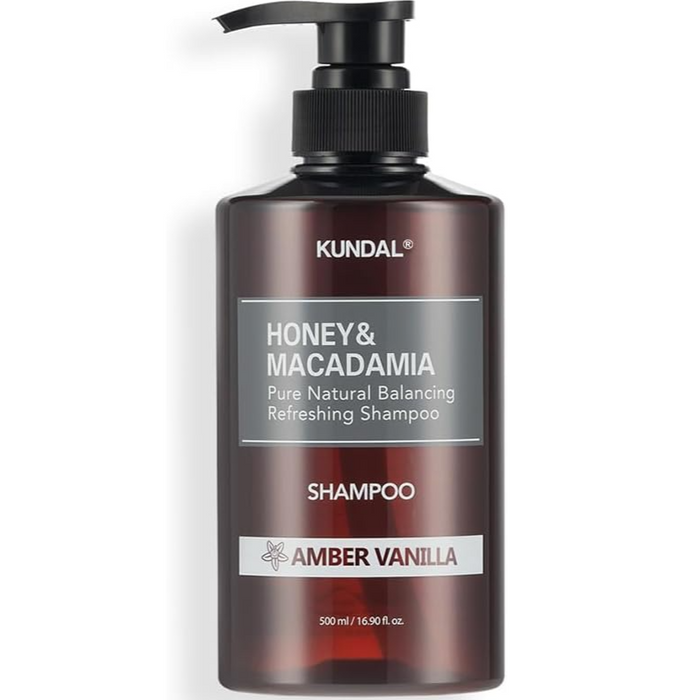 Kundal Honey and Macadamia Shampoo - Amber Vanilla 500ml
