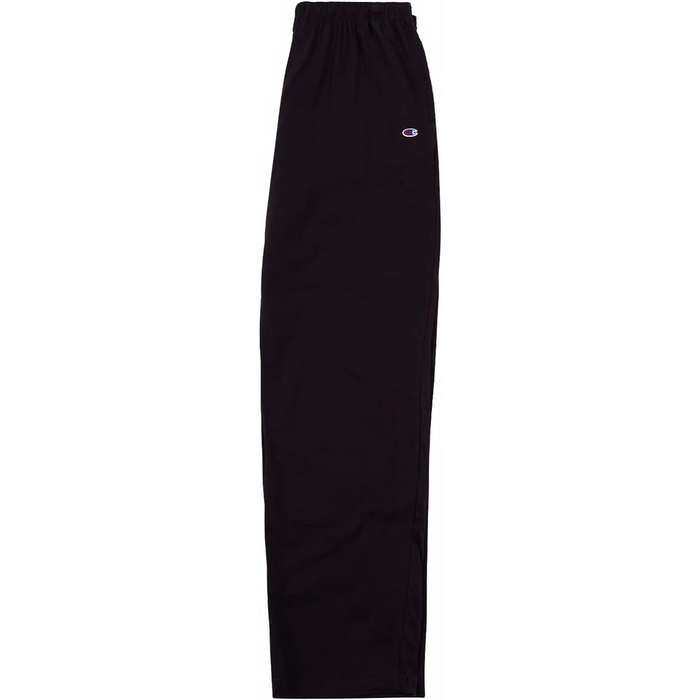 Champion - Big Girls Wide-Leg Drawstring Sweatpants Black Medium (10-12)