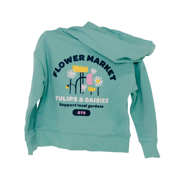Epic Threads - Toddler Girls Flower Market Zipper Terry Hoodie Aqua Edge (3)