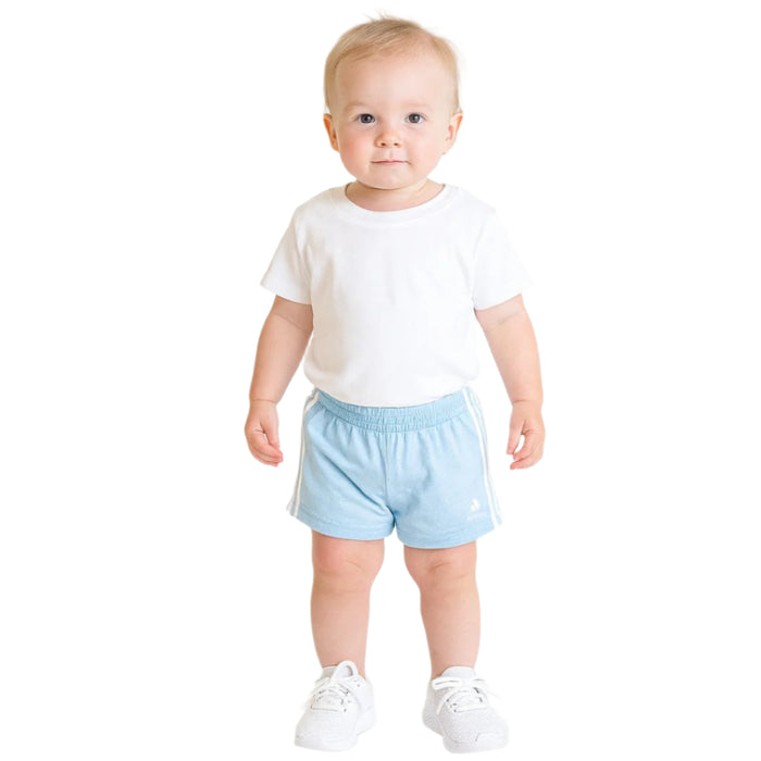 Adidas - Toddler Girls Short Light Blue/White (18M)