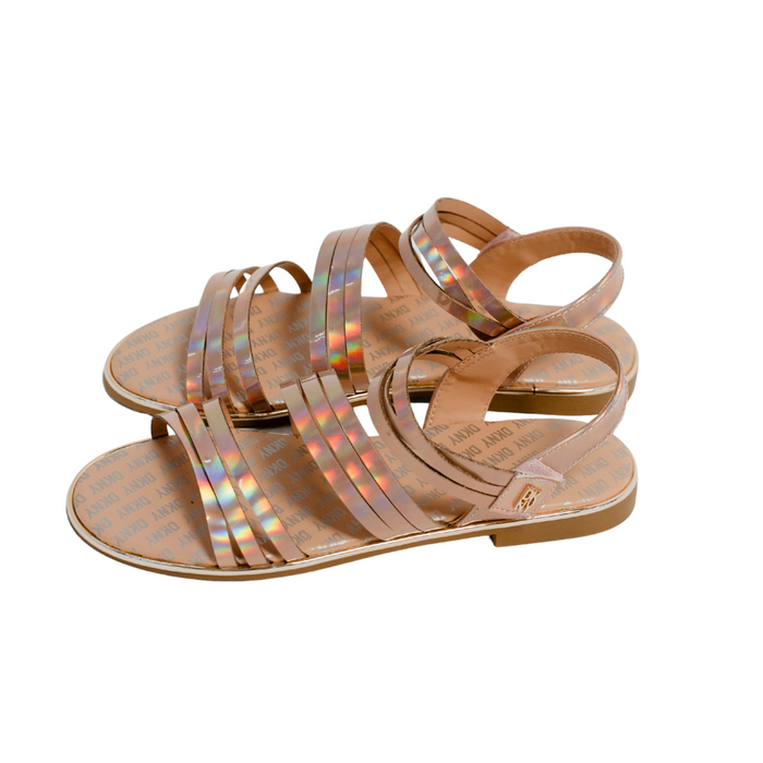 DKNY - Big Girls Cassie Denaris Open Toe Sandals In Taupe (US: 3)