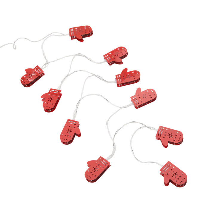 LED Metal Christmas Pot Holder Lights (Battery Operated)