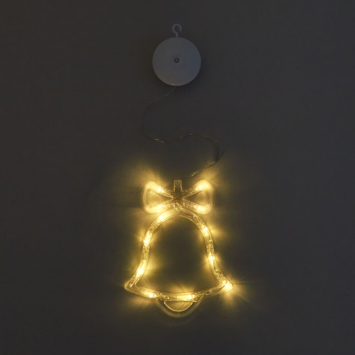 LED Luminous Window Decoration (Battery Operated) Bell Shape