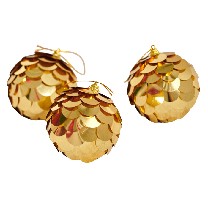 3-Pcs Sequin Baubles