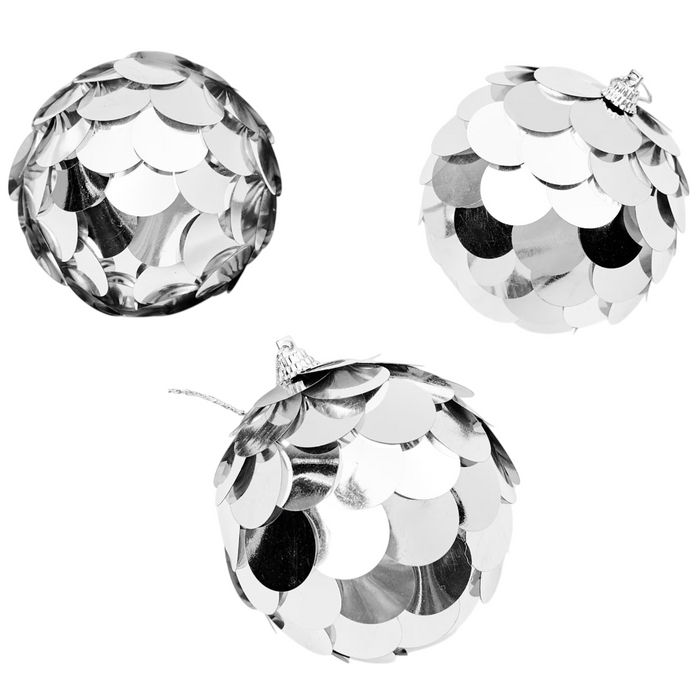 3-Pcs Sequin Baubles