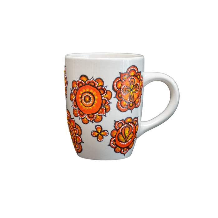 Artsyurmi Handcrafted Products - White Mug