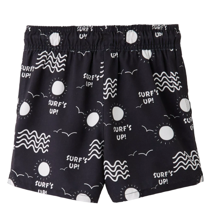 Mini V by Very Surf's Up Print Drawstring Shorts