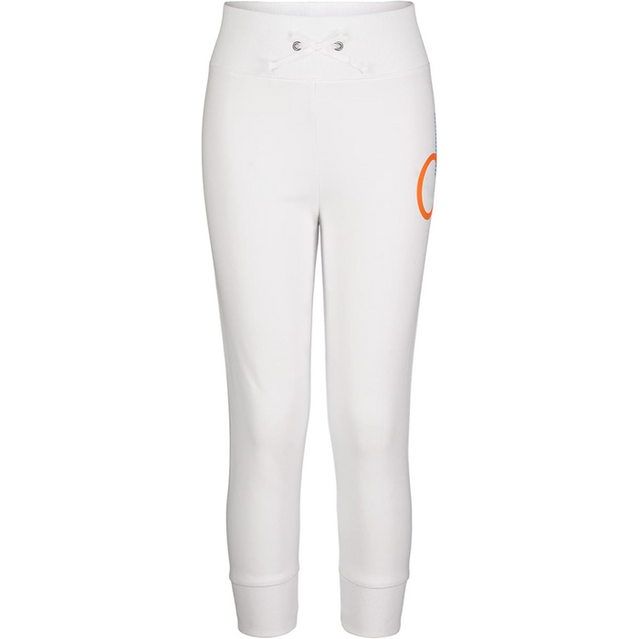 Calvin Klein Performance Big Girls - White With CK Performance Logo Pants