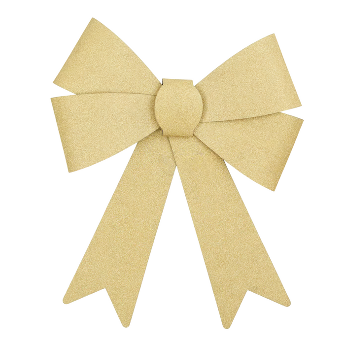 Glittered Decorative Bow