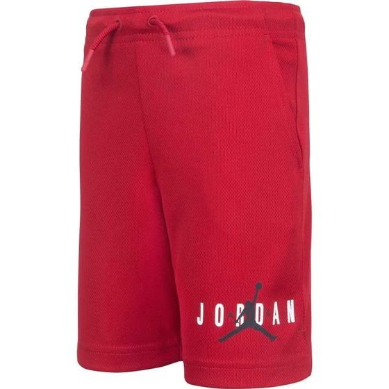 Jordan - Big Boys Essentials Mesh Shorts Gym Red Medium (10-12)
