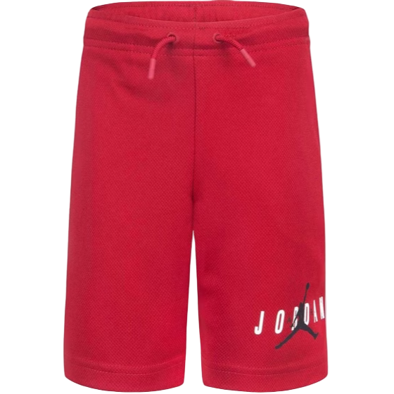 Jordan - Big Boys Essentials Mesh Shorts Gym Red Medium (10-12)
