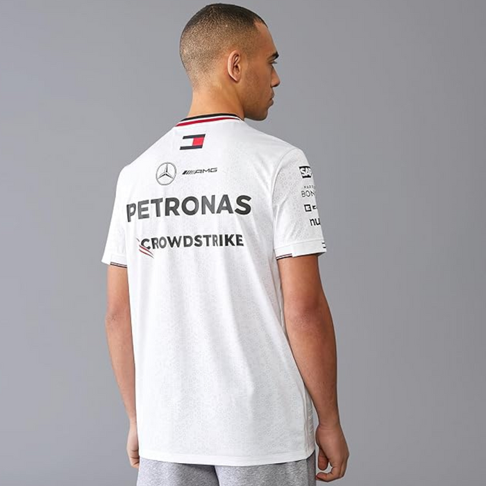 Mercedes AMG Petronas F1 Men's 2024 Team T-Shirt - White