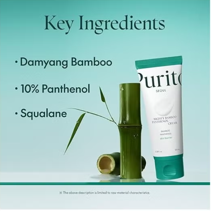 Purito Seoul - Mighty Bamboo Panthenol Cream 100ml