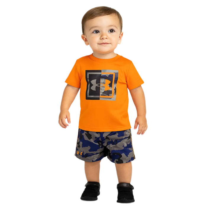 Under Armour - Toddler Boys Short Sleeve and Short Set