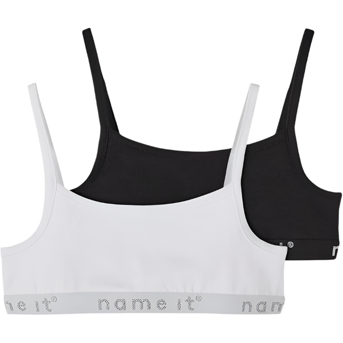 Name It - Little Girls Strap Short Top 2-Pack Underwear