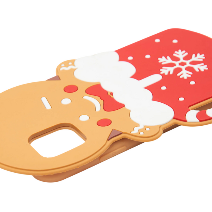 Gingerbread man-shaped case for iPhone 11/XR