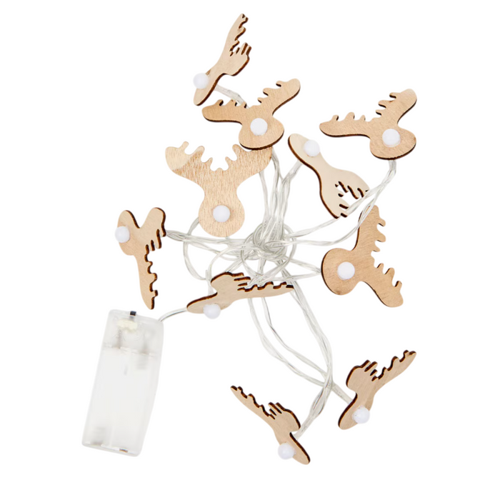 LED Lights Garland Reindeer 165cm