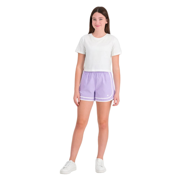 Champion Big Girls - Salty Purple Shorts (Large)