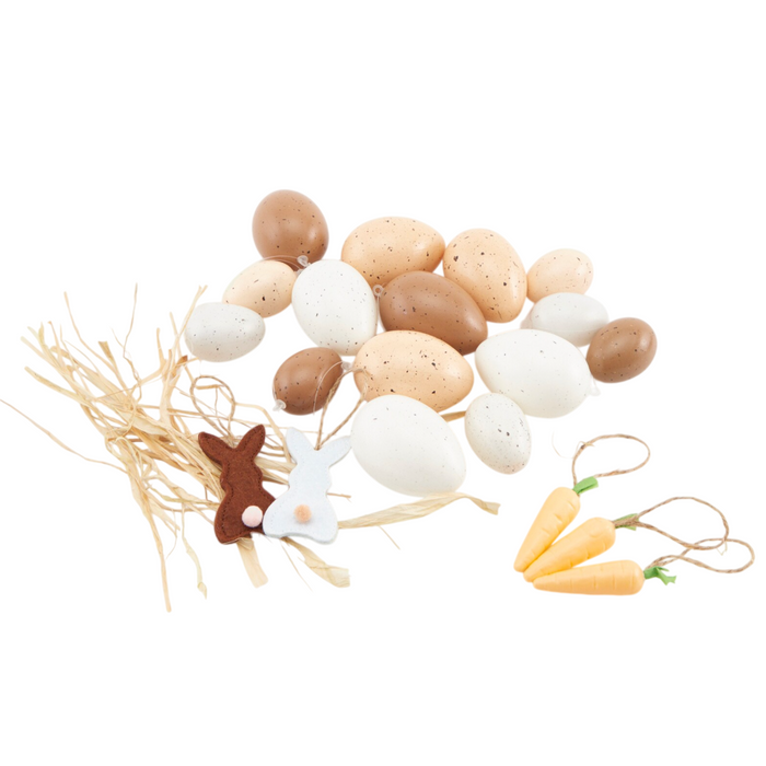 20-Pcs Easter Egg Set Decoration