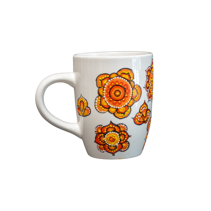 Artsyurmi Handcrafted Products - White Mug
