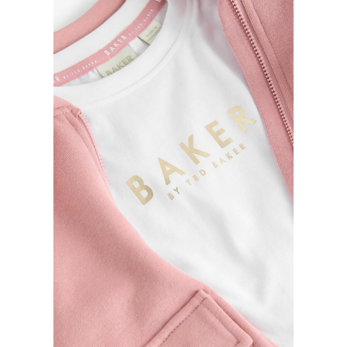 Baker by Ted Baker Regular Fit 3Pcs Set Tracksuit - Pink