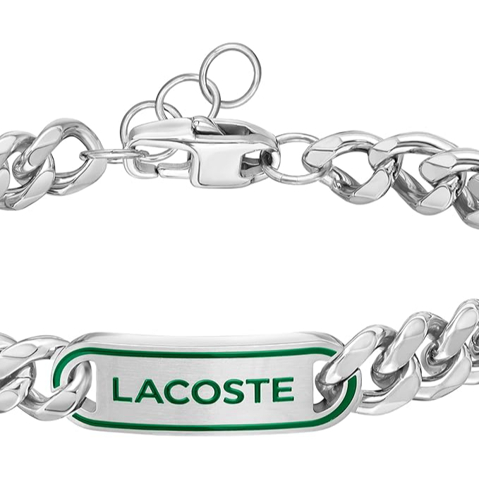 Lacoste Men's Stainless Steel Bracelet - 2040224