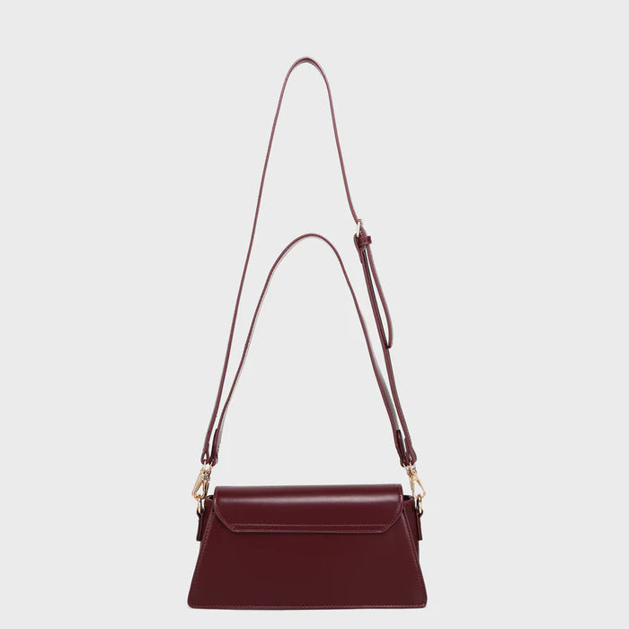 Brinelli Kestrel Crossbody Shoulder Bag Wine