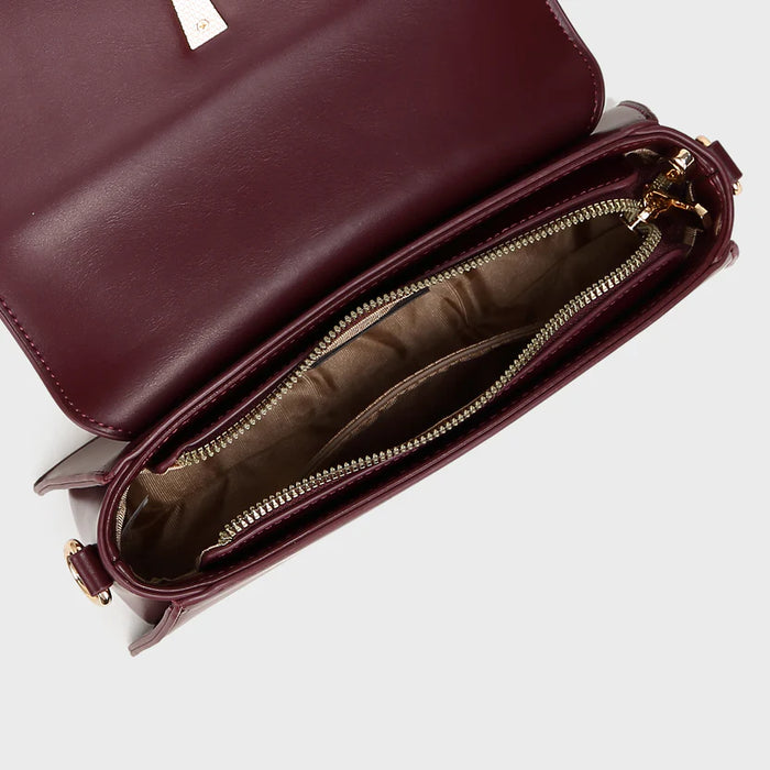 Brinelli Kestrel Crossbody Shoulder Bag Wine