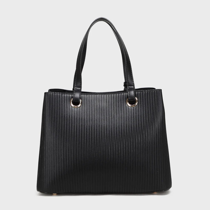 Brinelli Duchess Structured Tote Bag Black