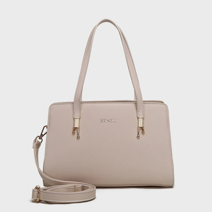 Brinelli Valeria Crossbody Shoulder Bag Ivory White