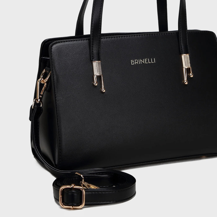 Brinelli Valeria Crossbody Shoulder Bag Black