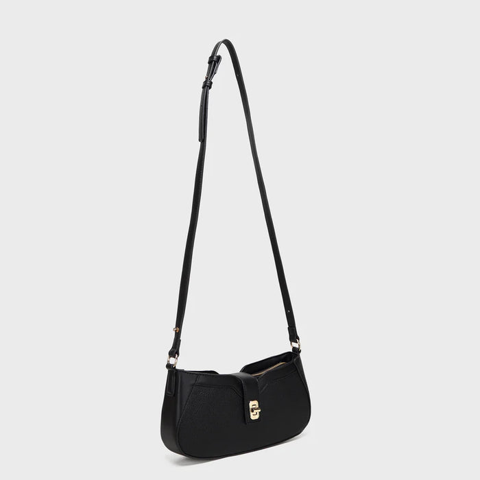 Brinelli Verona Crossbody Shoulder Bag Black/Black