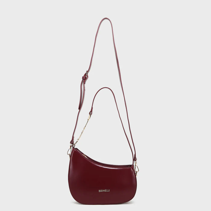 Brinelli Nova Crossbody Shoulder Bag Wine