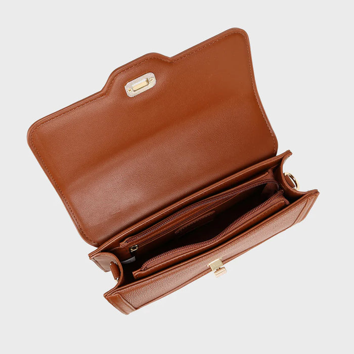 Brinelli Ava Crossbody Bag Brown/Brown