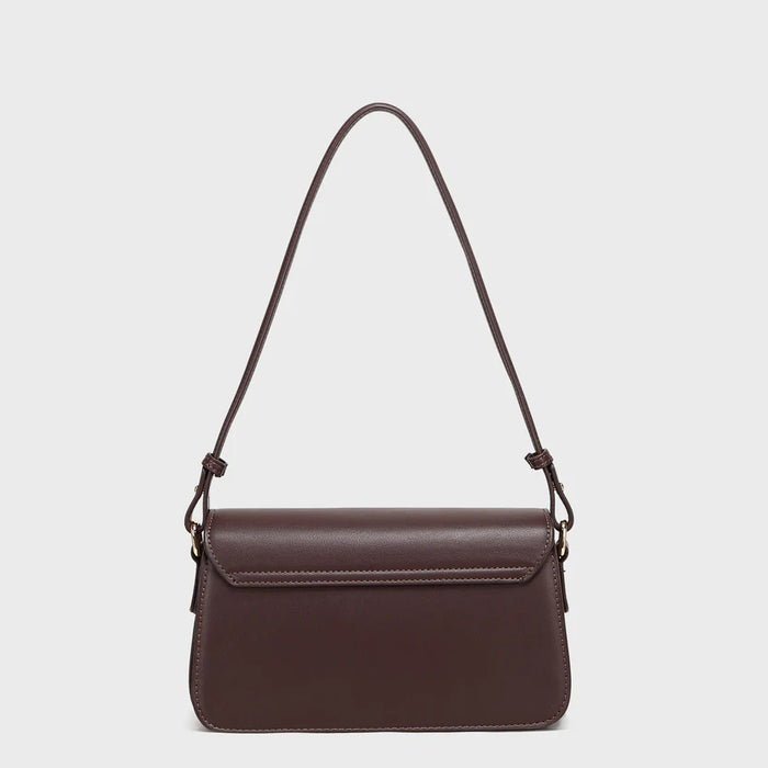 Brinelli Linea Shoulder Crossbody Bag Brown