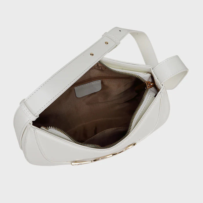 Brinelli Artemis Shoulder Hobo Bag White