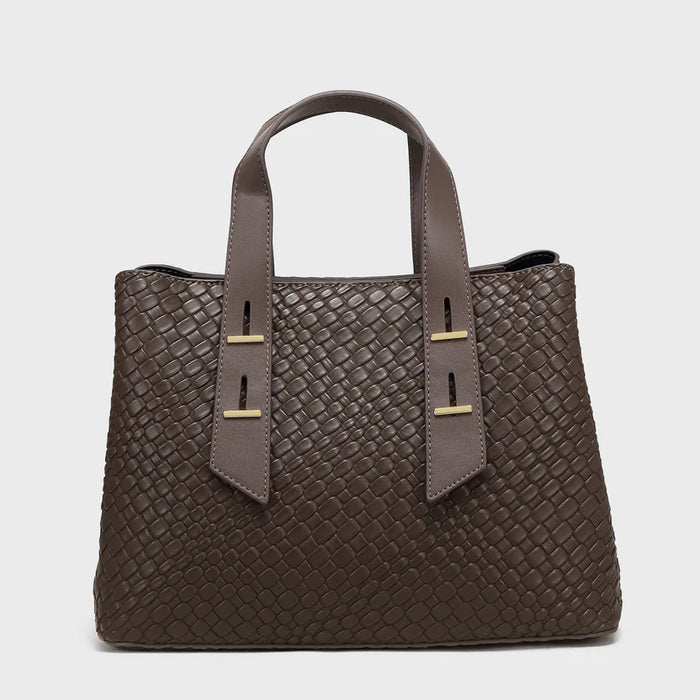 Brinelli Serenity Satchel Tote Bag Taupe