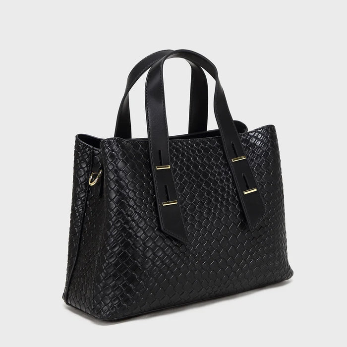 Brinelli Serenity Satchel Tote Bag Black