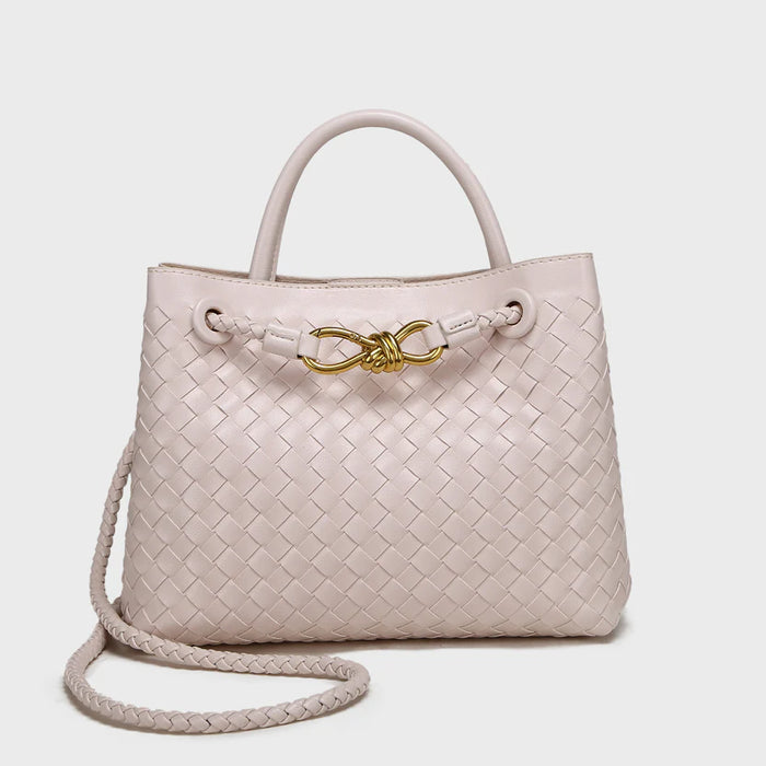 Brinelli Bowknot Satchel style Tote Beige