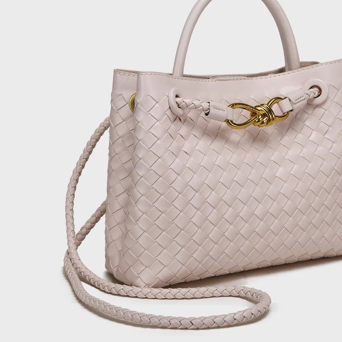 Brinelli Bowknot Satchel style Tote Beige