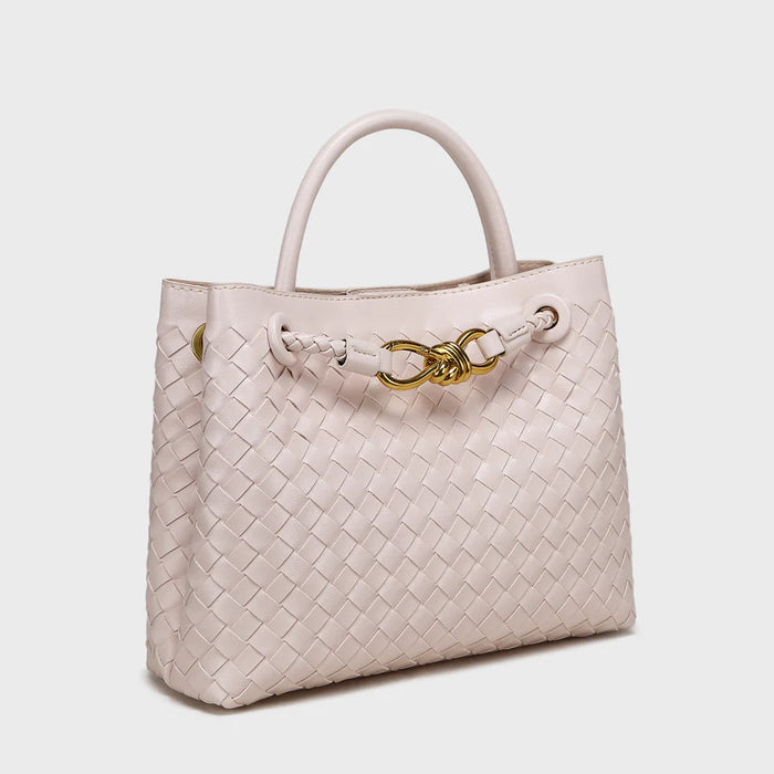 Brinelli Bowknot Satchel style Tote Beige