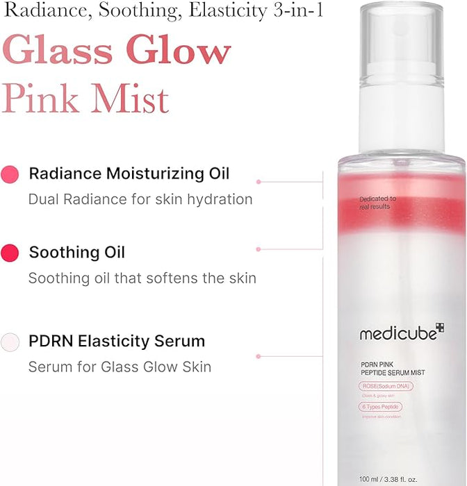 Medicube PDRN Pink Glutathione Serum Mist 100ml