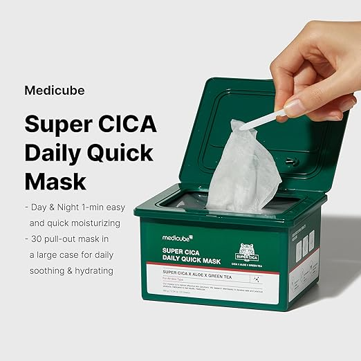 Medicube - Super Cica Daily Quick Mask (30 Sheets)
