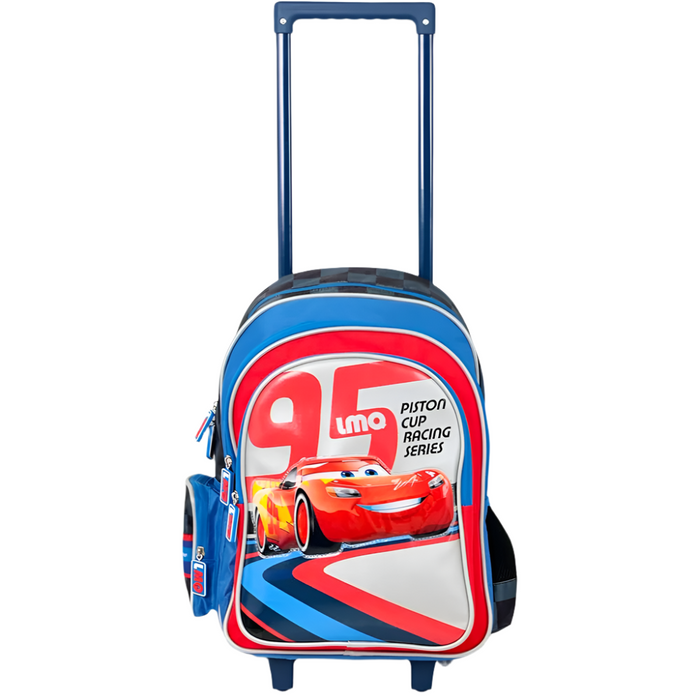 Disney - Cars Piston Cup Series School Trolley Bags 16"