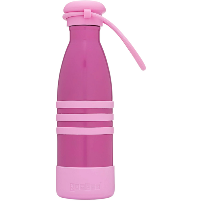 Yumbox - Aqua Stainless Steel Triple Insulated Water Bottle Pacific Pink 420ml