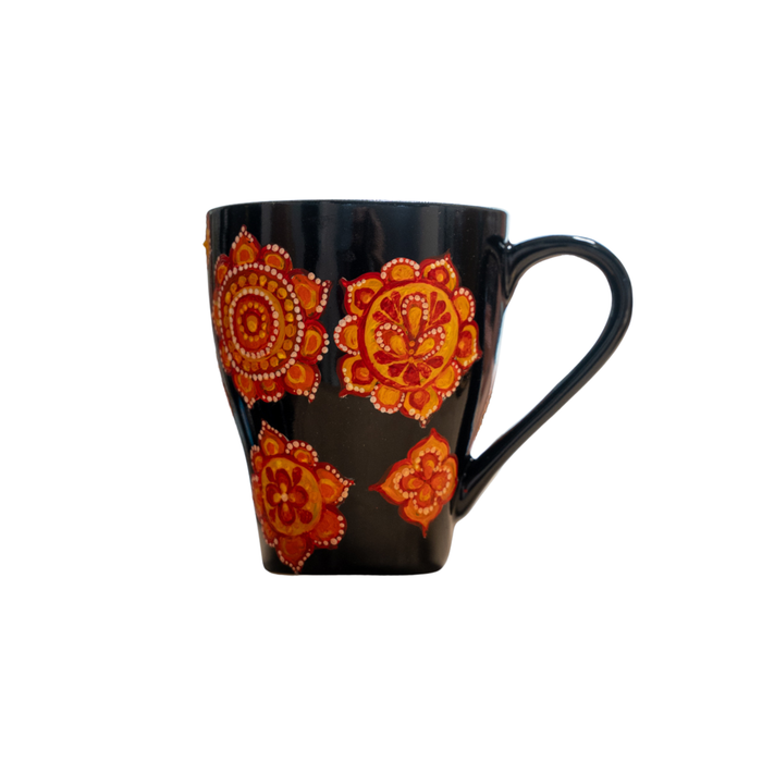 Artsyurmi Handcrafted Products - Black Mug